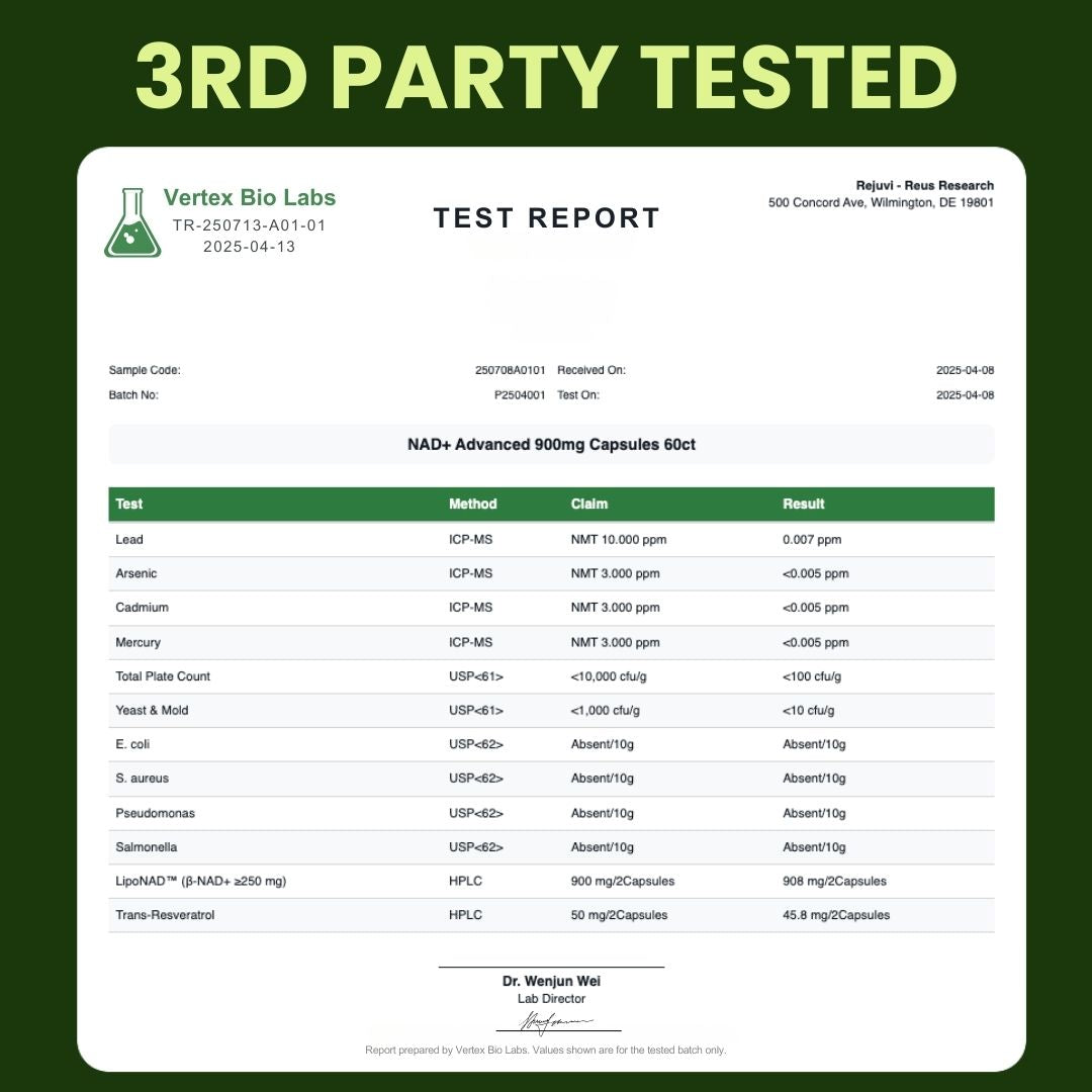 Restore Your Glow with NAD+ Glow Restore™